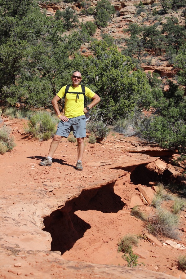 Hiking around Kanab, Utah. Supposed to be just over two hours. We became lost... over fours hours.