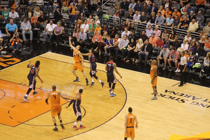 Phoenix Suns versus Washington